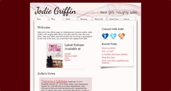 Desktop Screenshot of jodiegriffin.com